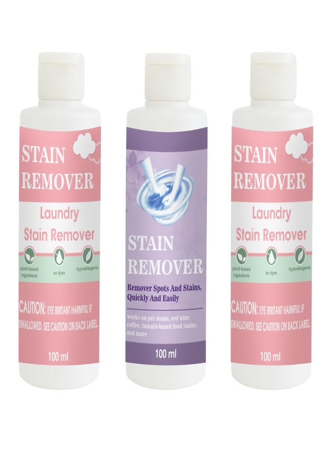 مجموعة مزيل البقع من توفوس، تتضمن مزيل بقع وردي، بنفسجي، ووردي | محلول تنظيف متعدد الأسطح للملابس والأقمشة والمفروشات (100 غرام لكل عبوة) - Image 1